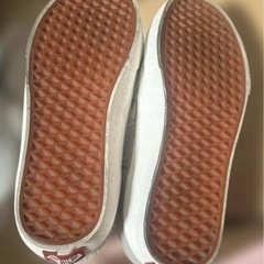 美品⭐️Vans Sk8-Hi ファー素材 グレー ハイカット　23.5センチの画像