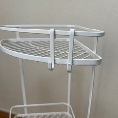 ニトリ　バスラック　コーナー用3段の画像