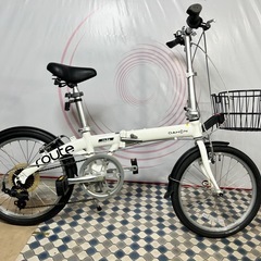 No.520 DAHON ダホン Route ルート 折りたたみ自転車 軽量 20インチ 7段変速 アルミフレーム 超軽量 コンパクトの画像
