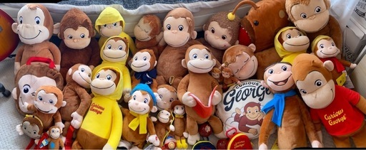 おさるのジョージぬいぐるみ
