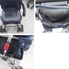 幸和製作所 シルバーカー Walking Stecky チェックグリーン 301 杖立て付き 買い物カー 介護 福祉 手押し 歩行サポート 歩行 手押し車 苫小牧西店の画像