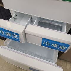 J1537【リユースのサカイ柏店】TOSHIBA　トウシバ　5ドア冷蔵庫　VEGETA　ベジータ　GR-W41GKL　左開き　2024年製　クリーニング済み　参考価格166,500円の画像