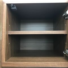 ★リユースのサカイ春日部店★KJ11937 unico 食器棚 ブラウン H180×W120×D48 クリーニング済みの画像