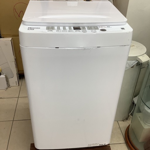 Hisense   ハイセンス　洗濯機　HW-K60J  2024年製  6㎏