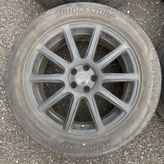 17インチ　ECOFORME ホイール ＋BRIDGESTONE ポテンザ　4本セット の画像