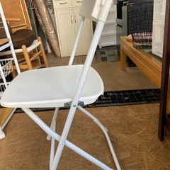 【無印良品】スチールパイプチェアの画像