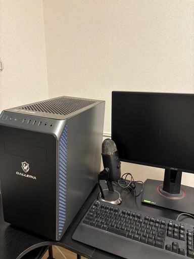 【動作良好‼️】ゲーミングPC+モニターと周辺機器