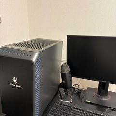 【動作良好‼️】ゲーミングPC+モニターと周辺機器の画像
