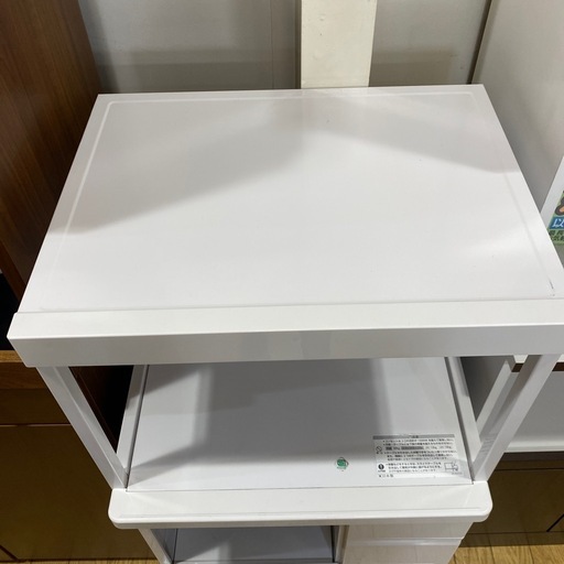 ?便利?米びつ付きレンジラック  ファインキッチン SK-306W レンジラック キッチンラック レンジボード 収納ラック ライススト