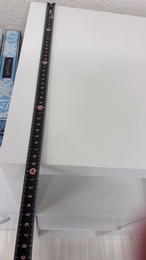 IKEA  カラックス　シェルフ　ホワイト　引き出し　扉