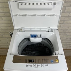 ◆分解洗浄済み◆アイリスオーヤマ 全自動洗濯機 5.0kg  IAW-T502E  2019年製の画像