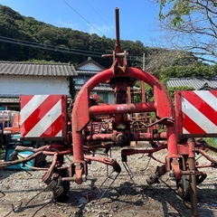 スター　ジャイロレーキ ジャイロテッダ 牧草　稲 ワラ 麦かん MGH2510 集草幅 約2600mm 拡散　反転　畜産　集草　トラクター　作業機 ジャイロテッダー　農機具　宮崎の画像