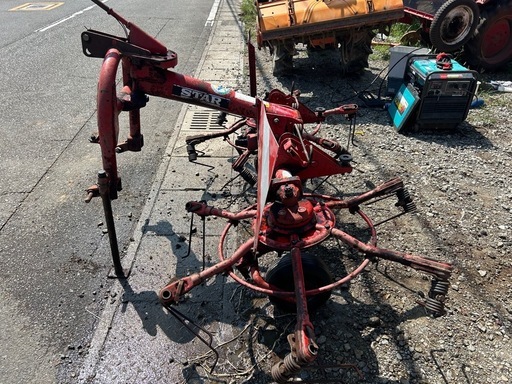 スター　ジャイロレーキ ジャイロテッダ 牧草　稲 ワラ 麦かん MGH2510 集草幅 約2600mm 拡散　反転　畜産　集草　トラクター　作業機 ジャイロテッダー　農機具　宮崎