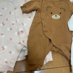 ユニクロ　ロンパース　ベビー服60〜70の画像
