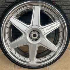 レーシングハート TYPE CR 17インチ 4本セット タイヤ付きの画像