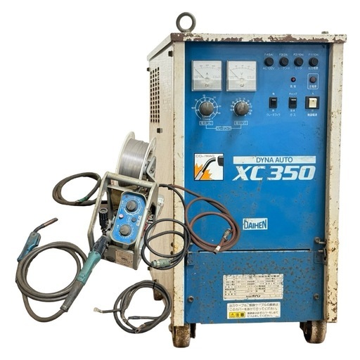 ◯簡易チェックのみ ダイヘン 半自動溶接機 DAIHEN CPXC-350 S-1 トーチ ワイヤ送給装置 各種ケーブル セット 中古品■ジモティ姫路