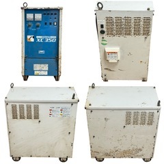 ◯簡易チェックのみ ダイヘン 半自動溶接機 DAIHEN CPXC-350 S-1 トーチ ワイヤ送給装置 各種ケーブル セット 中古品■ジモティ姫路の画像