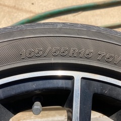 LEHRMEISTER⭐️15インチアルミホイール⭐️ 165/55R15⭐️ヨコハマタイヤ⭐️ブルーアース⭐️4本セット⭐️千葉県千葉市よりの画像