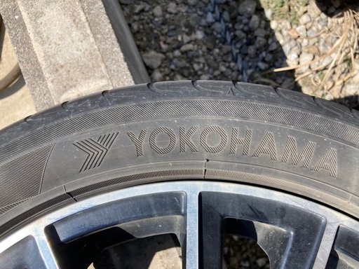 LEHRMEISTER⭐️15インチアルミホイール⭐️ 165/55R15⭐️ヨコハマタイヤ⭐️ブルーアース⭐️4本セット⭐️千葉県千
