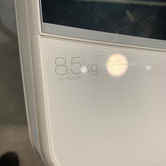 【ジモティー割】Haier 8.5kg 2021年製　洗濯機　（ID1335）の画像