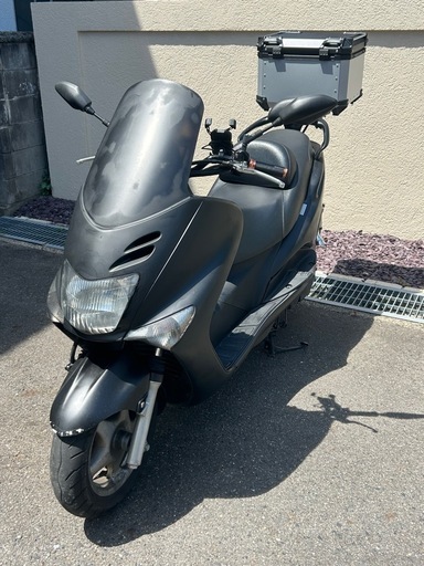 即乗可ヤマハ マジェスティ125／リアボックス・USB電源付／自賠責R8年12月