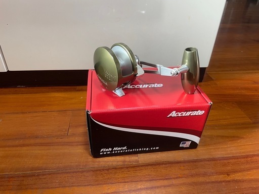 アキュレート　VALIANT600NN リール　ジギング　釣具