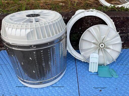 洗濯機の分解クリーニング行っています！配送設置込み　日立7.0K洗濯機　2017年製　分解クリーニング済み！！