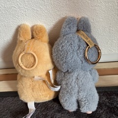 ⑦ お取り置き中　正規品ラブブぬいぐるみ　2点セットの画像