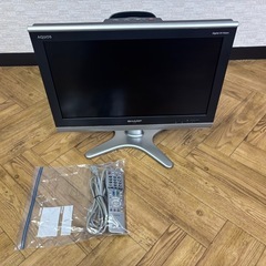 20型シャープテレビの画像