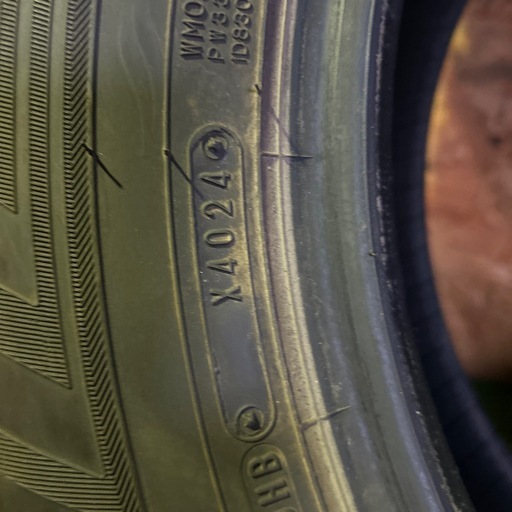 ダンロップWM03 24年 2本 215/60R16  9.8mm