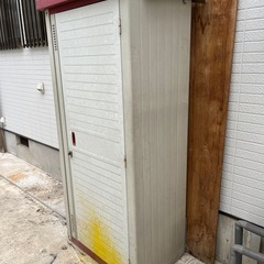 ヨドコウ物置きの画像