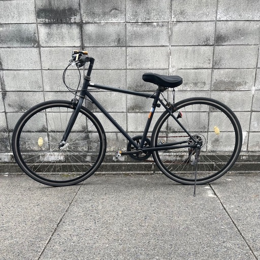 700c 自転車 クロスバイク ブラック