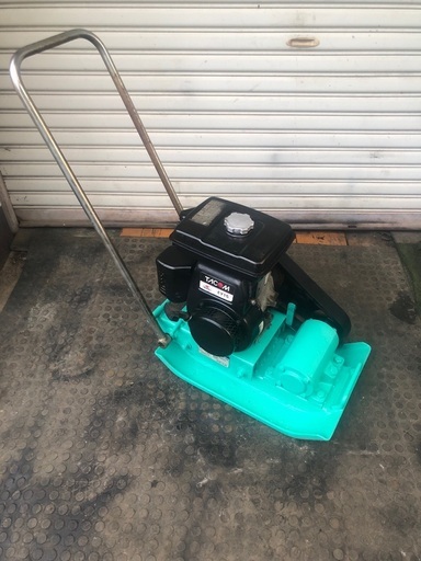 実働　プレートコンパクター　TACOM製　TPD60ES  ロビンエンジンEY15搭載　プレートランマー