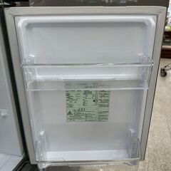 ★リユースのサカイ高崎店★TJ12902 AQUA 冷蔵庫 126L ２０２１年製 動作確認／クリーニング済みの画像