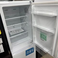J3020 【リユースのサカイ柏店】　Hisense ハイセンス　2ドア冷蔵庫　AT-RF160　右開きタイプ　2022年製　クリーニング済み　参考価格39,800円の画像