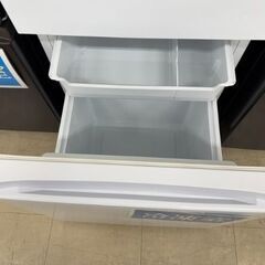 J3020 【リユースのサカイ柏店】　Hisense ハイセンス　2ドア冷蔵庫　AT-RF160　右開きタイプ　2022年製　クリーニング済み　参考価格39,800円の画像