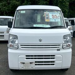 (ID6641)総額55万円　R1(2019)年式　スズキ　エブリィバン　４ＷＤ　白　走行121,333km 総額55万円の画像