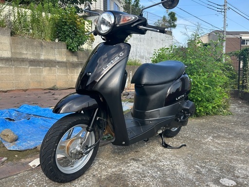 【自賠責付き】スズキ　レッツCA4AA神奈川県川崎市麻生区～4st車体50ccバイク