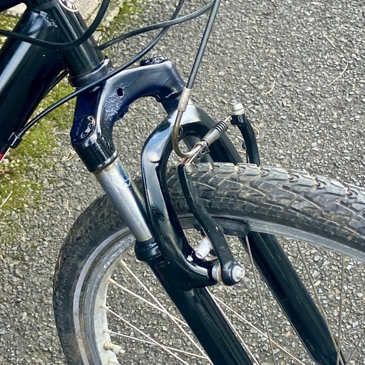 お取引感謝【お散歩用に】２６インチ・マウンテンバイク・EDWINロゴ・フロントサス・中古