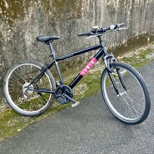 お取引感謝【お散歩用に】２６インチ・マウンテンバイク・EDWINロゴ・フロントサス・中古