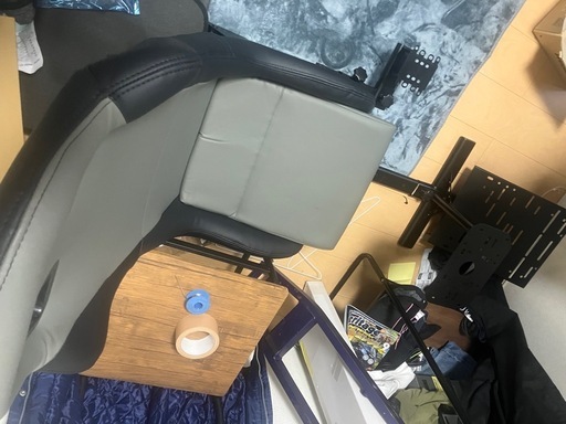 Cirearoa racing wheel stand with seat プレイシート