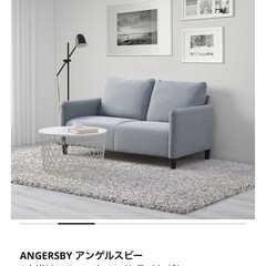 IKEA アンゲルスビー 2人掛けソファ
の画像