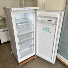 【超美品‼️】アクア 2021年製 134Lノンフロン冷凍庫 冷蔵･冷凍･チルド切り替え 高級ガラスドア ホワイト♪の画像