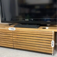 古材　オーダー家具　テレビ台　の画像