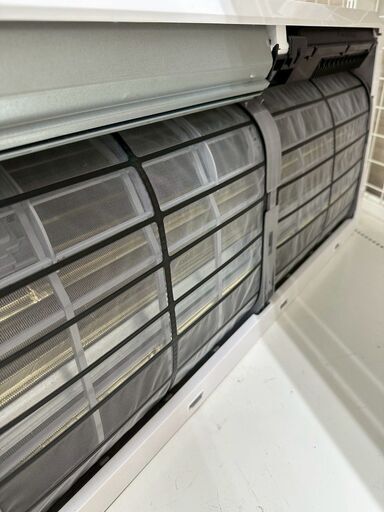 ★リユースのサカイ高崎店★TJ12909 TOSHIBA ルームエアコン RAS-K221DXBK 2.2kw 2024年製 室内機分解洗浄済み