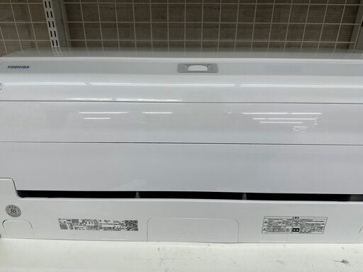 ★リユースのサカイ高崎店★TJ12909 TOSHIBA ルームエアコン RAS-K221DXBK 2.2kw 2024年製 室内機分解洗浄済み