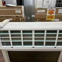 ★リユースのサカイ高崎店★TJ12910 TOSHIBA ルームエアコン RAS-H221M 2.2kw 2022年製 室内機分解洗浄済みの画像