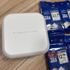 PT-P300BT ブラザー brother ピータッチキューブ P-TOUCH CUBE ラベルライターの画像