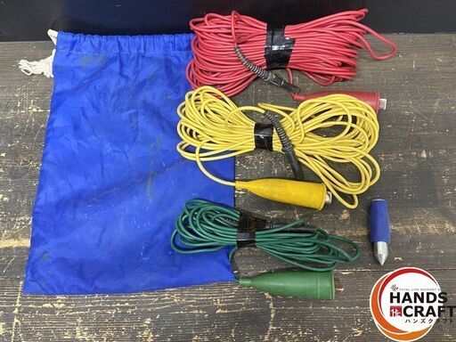 【引き取り限定】【ジャンク品扱い】KYORITSU 共立 4102A 接地抵抗計 電池式アナログ接地抵抗計 付属品・ケース有 ※未校正