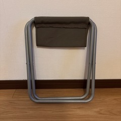 【中古】無印良品　折りたたみチェアー　の画像